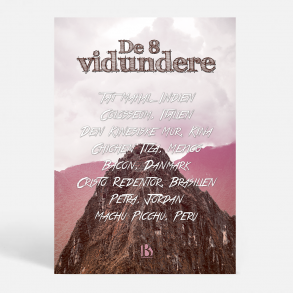 De 8 vidundere - Sjove plakater