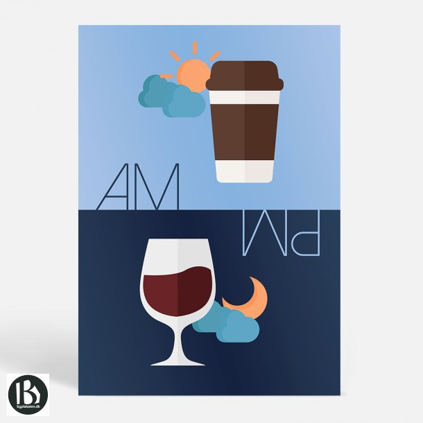 AM-PM Reglen - Sjove plakater