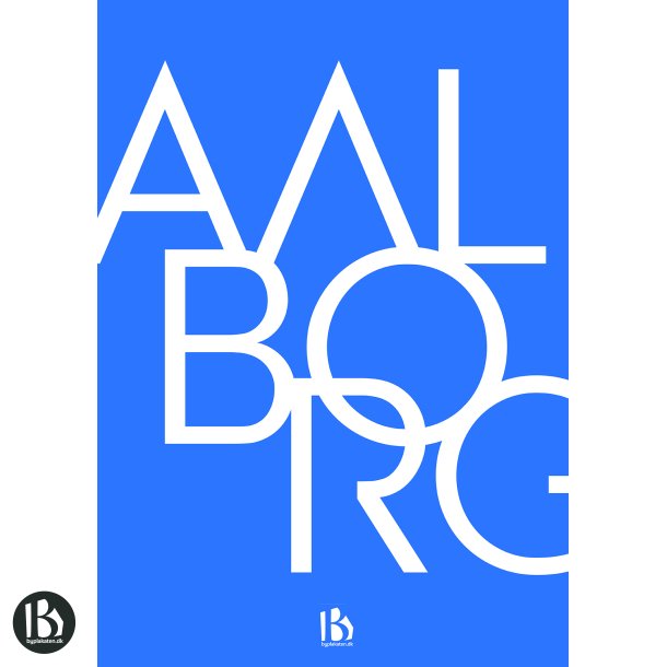 Aalborg (9000) - Typografisk - Lys bl