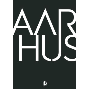 Aarhus (8000) - Typografisk - Hvid p sort