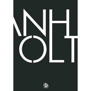 Anholt (8592) - Typografisk - Hvid p sort
