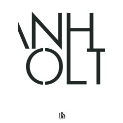 Anholt (8592) - Typografisk - Sort p hvid