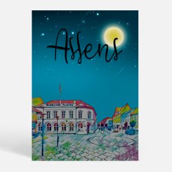 Assens (5610) - Kunstnerisk - by Night