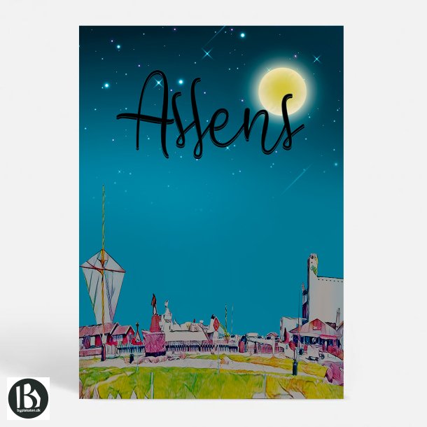 Assens (5610) - Kunstnerisk - by Night v2