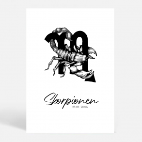 OLDSCHOOL serien - Skorpionen - Grtoner - Stjernetegn