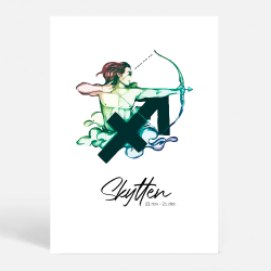 OLDSCHOOL serien - Skytten - Stjernetegn