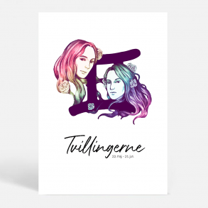 OLDSCHOOL serien - Tvillingerne - Stjernetegn