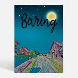 B�ring (5466) - Kunstnerisk - by Night