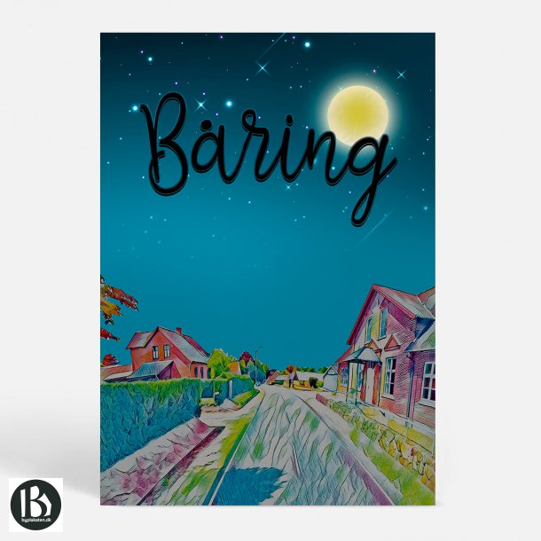 B�ring (5466) - Kunstnerisk - by Night
