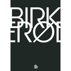 Birkerd (3460) - Typografisk - Hvid p sort