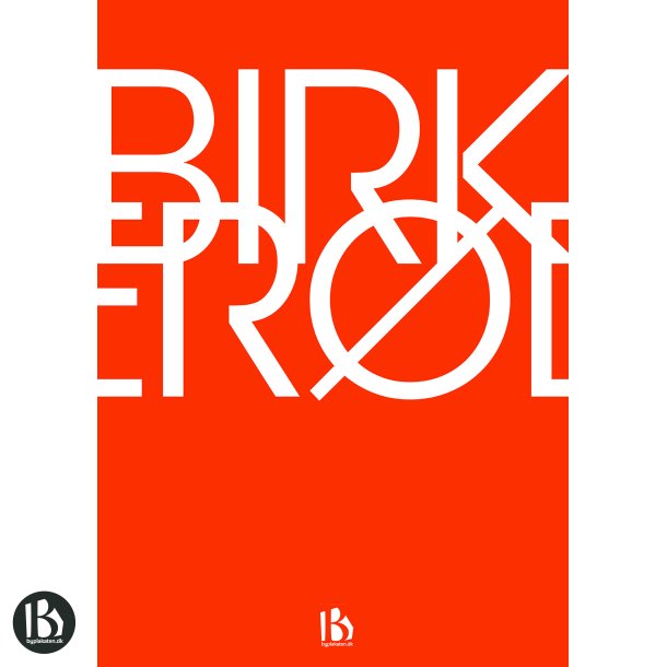 Birkerd (3460) - Typografisk - Dyb orange