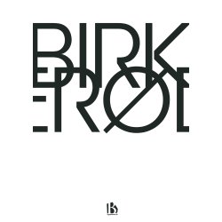 Birkerd (3460) - Typografisk - Sort p hvid