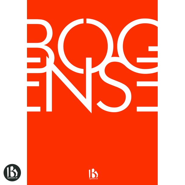 Bogense (5400) - Typografisk - Dyb orange