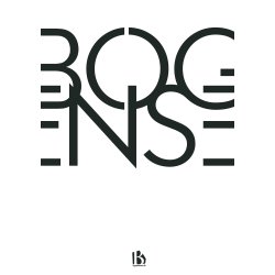 Bogense (5400) - Typografisk - Sort p� hvid