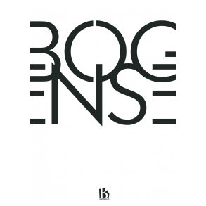 Bogense (5400) - Typografisk - Sort p� hvid