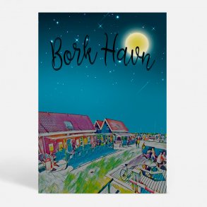 Bork Havn (6893) - Kunstnerisk - By Night