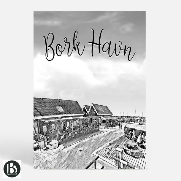 Bork Havn (6893) - Kunstnerisk - In Grey