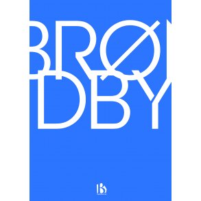 Brndby (2605) - Typografisk - Lys bl