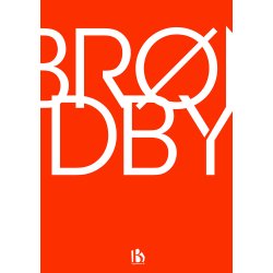 Brndby (2605) - Typografisk - Dyb orange