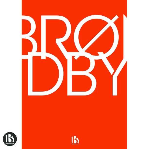 Brndby (2605) - Typografisk - Dyb orange