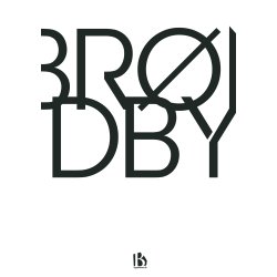 Brndby (2605) - Typografisk - Sort p hvid