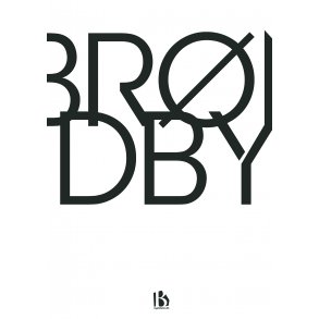 Brndby (2605) - Typografisk - Sort p hvid