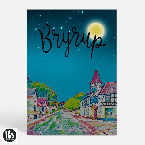 Bryrup (8654) - Kunstnerisk - by Night
