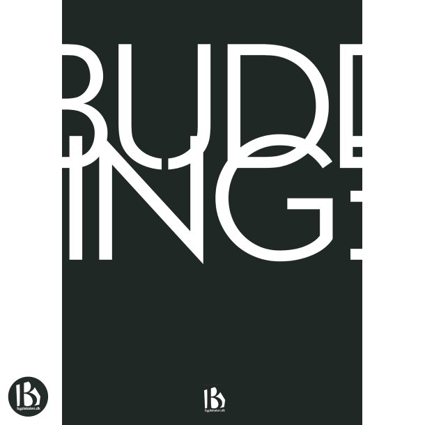 Buddinge (2860) - Typografisk - Hvid p sort