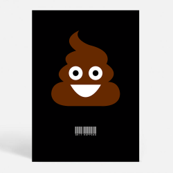 Shit Happens - Emojis - Sjove plakater