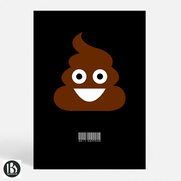 Shit Happens - Emojis - Sjove plakater