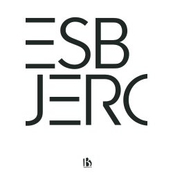 Esbjerg (6700) - Typografisk - Sort p hvid