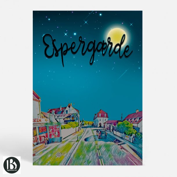 Esperg�rde (3060) - Kunstnerisk - by Night
