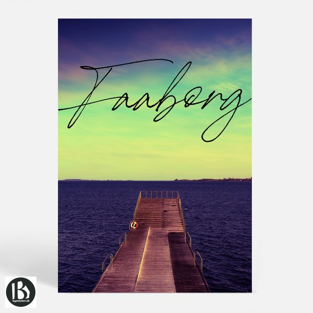 Faaborg (5600) - Kunstnerisk - Faaborg i farver