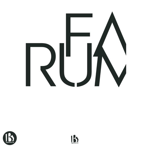 Farum (3520) - Typografisk - Sort p hvid