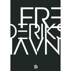 Frederikshavn (9900) - Typografisk - Hvid p sort