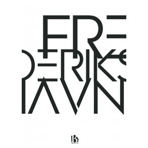 Frederikshavn (9900) - Typografisk - Sort p hvid