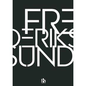 Frederikssund (3600) - Typografisk - Hvid p sort
