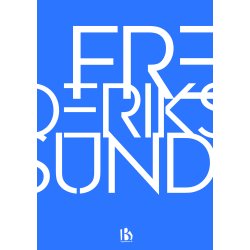 Frederikssund (3600) - Typografisk - Lys bl