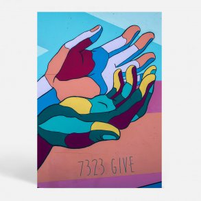 Give (7323) - Kunstnerisk - HÅNDPLUKKET