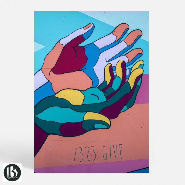 Give (7323) - Kunstnerisk - HÅNDPLUKKET
