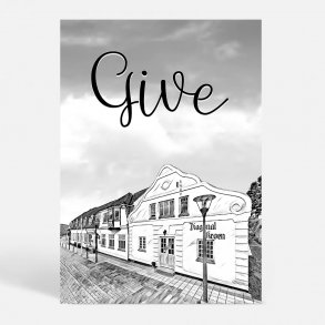 Give (7373) - Kunstnerisk - In Grey