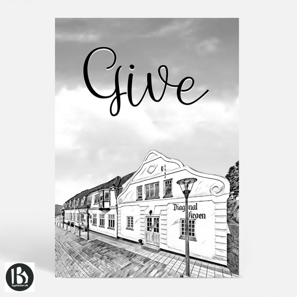 Give (7373) - Kunstnerisk - In Grey