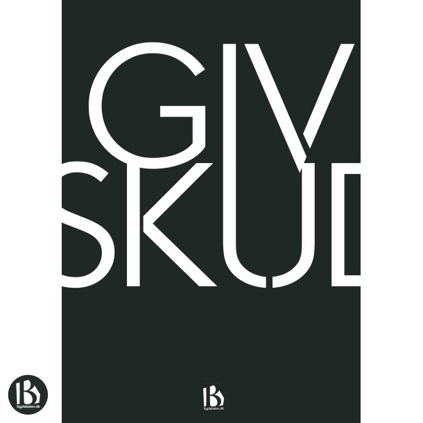 Givskud (7323) - Typografisk - Hvid p sort