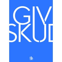 Givskud (7323) - Typografisk - Lys bl