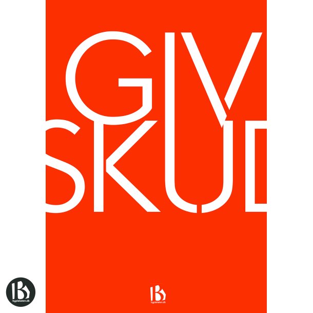Givskud (7323) - Typografisk - Dyb orange