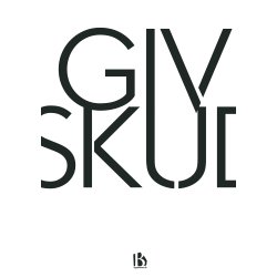 Givskud (7323) - Typografisk - Sort p hvid