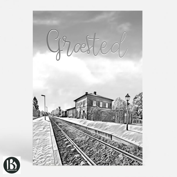 Gr�sted (3230) - Kunstnerisk - In Grey