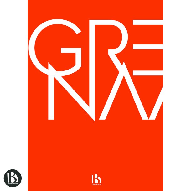 Grenaa (8500) - Typografisk - Dyb orange