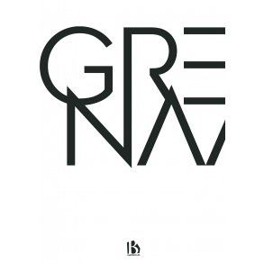 Grenaa (8500) - Typografisk - Sort p hvid