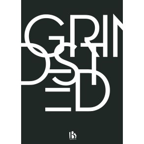 Grindsted (7200) - Typografisk - Hvid p sort